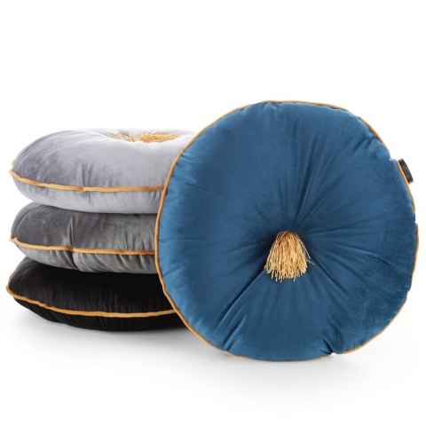 POSZEWKA VELVET FI 40 CM POPIELATY