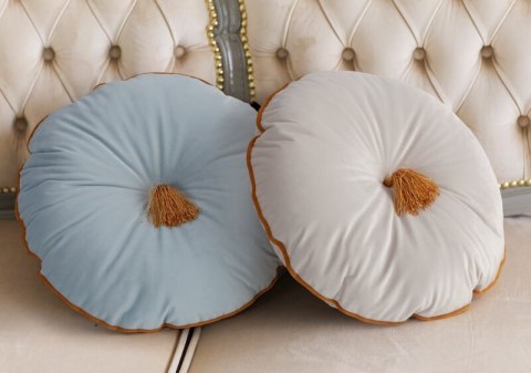 POSZEWKA VELVET FI 40 CM POPIELATY