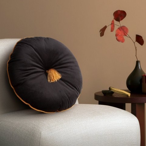 POSZEWKA VELVET FI 40 CM POPIELATY