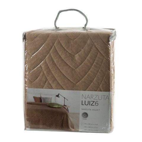 NARZUTA D91 LUIZ 6 200 X 220 CM CIEMNOBEŻOWY NARZUTA D91 LUIZ 6 200 X 220 CM CIEMNOBEŻOWY