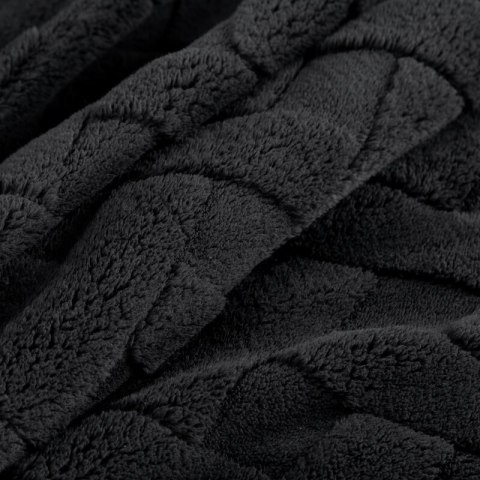 KOC D91 CARO 150 X 200 CM CZARNY KOC D91 CARO 150 X 200 CM CZARNY