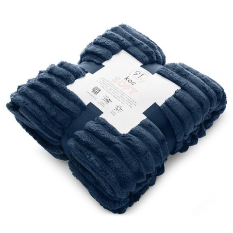 KOC D91 SOFT 200 X 220 CM GRANATOWY KOC D91 SOFT 200 X 220 CM GRANATOWY
