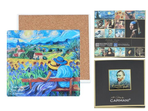 Podkładka ceramiczna - Inspirowane malarstwem V. van Gogh (CARMANI) Podkładka ceramiczna - Inspirowane malarstwem V. van Gogh (CARMANI)