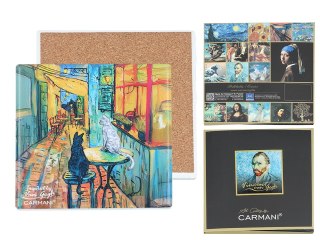 Podkładka ceramiczna - Inspirowane malarstwem V. van Gogh (CARMANI)