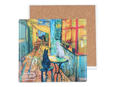 Podkładka ceramiczna - Inspirowane malarstwem V. van Gogh (CARMANI)