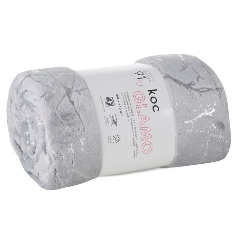 KOC D91 GLAMO 150 X 200 CM SREBRNY KOC D91 GLAMO 150 X 200 CM SREBRNY
