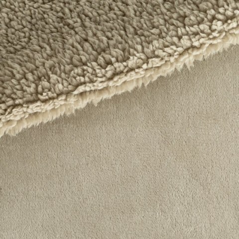 KOC TEDY 170 X 210 CM BEŻOWY KOC TEDY 170 X 210 CM BEŻOWY