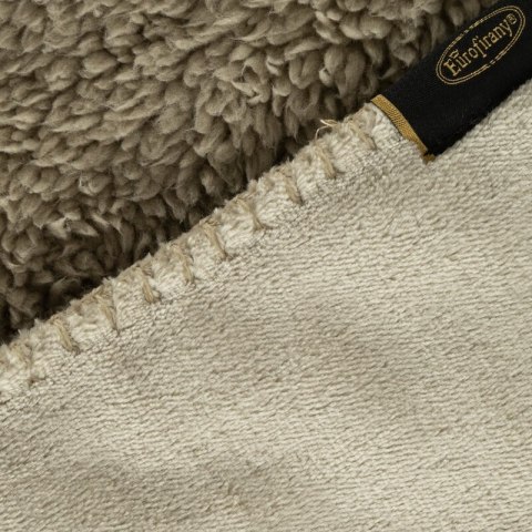 KOC TEDY 170 X 210 CM BEŻOWY KOC TEDY 170 X 210 CM BEŻOWY