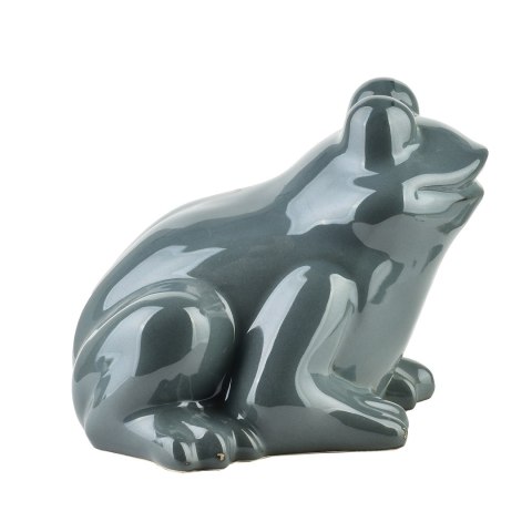 MAVE BLUE Figura żaba ceramiczna 21x22x17cm MAVE BLUE Figura żaba ceramiczna 21x22x17cm