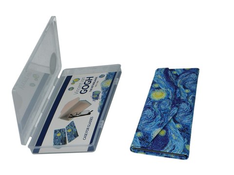Etui na okulary, składane - V. van Gogh, Gwiaździsta Noc (CARMANI)