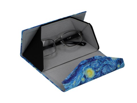 Etui na okulary, składane - V. van Gogh, Gwiaździsta Noc (CARMANI)
