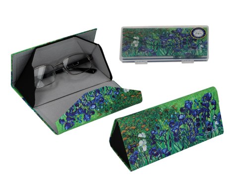 Etui na okulary, składane - V. van Gogh, Irysy (CARMANI) Etui na okulary, składane - V. van Gogh, Irysy (CARMANI)