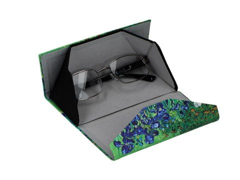 Etui na okulary, składane - V. van Gogh, Irysy (CARMANI) Etui na okulary, składane - V. van Gogh, Irysy (CARMANI)