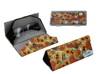 Etui na okulary, składane - V. van Gogh, Słoneczniki (CARMANI)