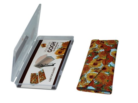 Etui na okulary, składane - V. van Gogh, Słoneczniki (CARMANI)