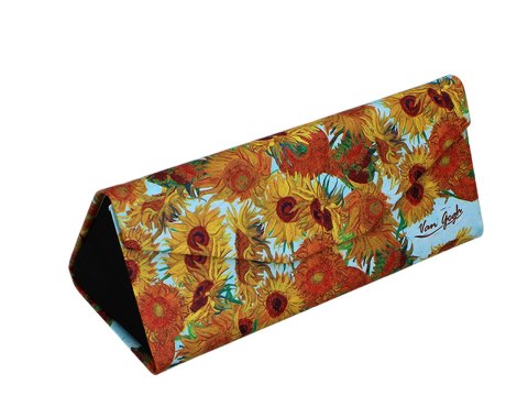 Etui na okulary, składane - V. van Gogh, Słoneczniki (CARMANI)