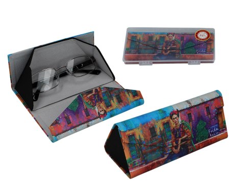 Etui na okulary, składane - inspirowane malarstwem F. Kahlo (CARMANI) Etui na okulary, składane - inspirowane malarstwem F. Kahlo (CARMANI)