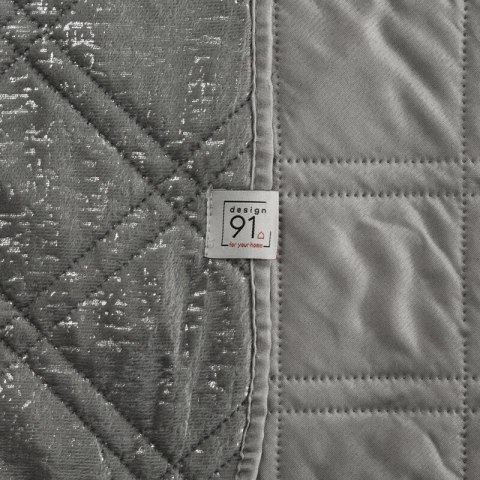 NARZUTA D91 LUIZ 170 X 210 CM STALOWY NARZUTA D91 LUIZ 170 X 210 CM STALOWY