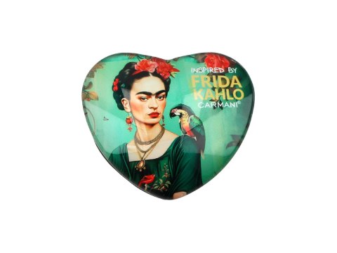 Magnes serce - inspirowany malarstwem F. Kahlo (CARMANI) Magnes serce - inspirowany malarstwem F. Kahlo (CARMANI)