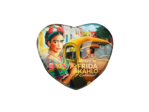 Magnes serce - inspirowany malarstwem F. Kahlo (CARMANI) Magnes serce - inspirowany malarstwem F. Kahlo (CARMANI)