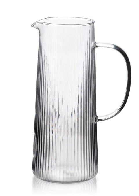 MODERN KITCHEN Dzbanek ze szkła borokrzemowego 1,3L 9,5x8x23cm MODERN KITCHEN Dzbanek ze szkła borokrzemowego 1,3L 9,5x8x23cm