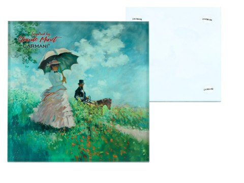 Podkładka szklana - inspirowana malarstwem C. Monet (CARMANI)