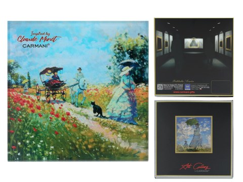 Podkładka szklana - inspirowana malarstwem C. Monet (CARMANI)