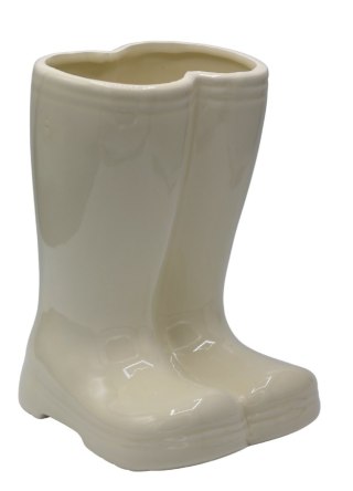 OSŁONKA CERAMICZNA BUTY KREMOWE MAŁE