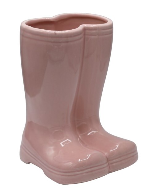 OSŁONKA CERAMICZNA BUTY RÓŻOWE MAŁE
