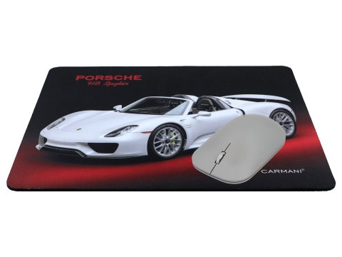 Podkładka pod mysz komputerową - Classic & Exclusive, Porsche 918 Spyder (CARMANI) Podkładka pod mysz komputerową - Classic & Exclusive, Porsche 918 Spyder (CARMANI)
