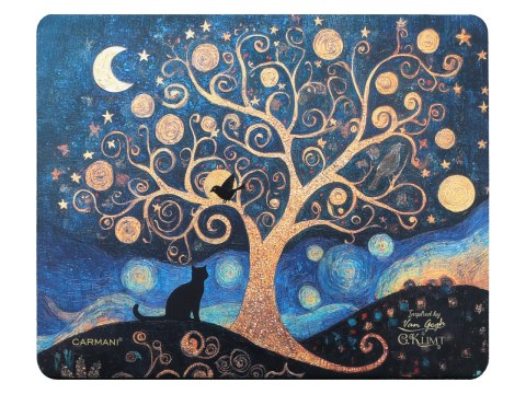Podkładka pod mysz komputerową - kolaż: V. van Gogh, G. Klimt (CARMANI) Podkładka pod mysz komputerową - kolaż: V. van Gogh, G. Klimt (CARMANI)