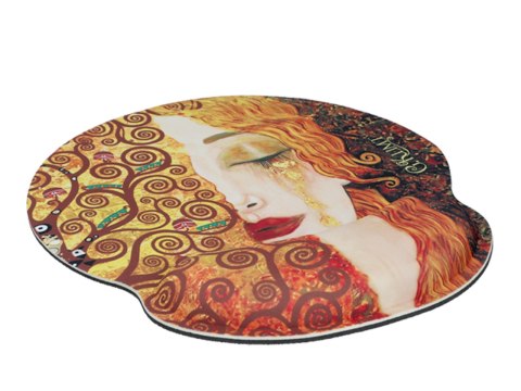 Podkładka pod mysz komputerową z poduszką na nadgarstek - G. Klimt, Złote łzy (CARMANI) Podkładka pod mysz komputerową z poduszką na nadgarstek - G. Klimt, Złote łzy (CARMANI)