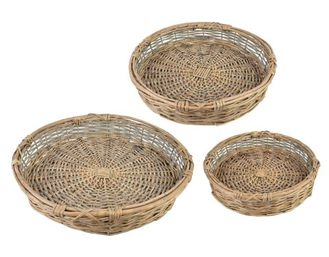 GUSTAV Komplet 3 tac 50x50x9cm/44x44x9cm/39x39x9cm GUSTAV Komplet 3 tac 50x50x9cm/44x44x9cm/39x39x9cm