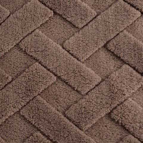 KOC D91 CARO 150 X 200 CM CIEMNOBEŻOWY KOC D91 CARO 150 X 200 CM CIEMNOBEŻOWY