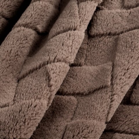 KOC D91 CARO 150 X 200 CM CIEMNOBEŻOWY KOC D91 CARO 150 X 200 CM CIEMNOBEŻOWY
