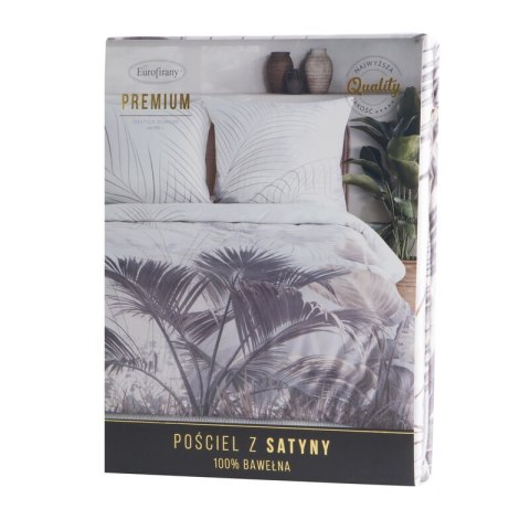KOMPLET POŚCIELI SATYNOWEJ PREMIUM23 140 X 200 CM KREMOWY KOMPLET POŚCIELI SATYNOWEJ PREMIUM23 140 X 200 CM KREMOWY