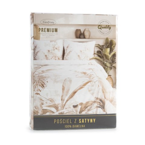 KOMPLET POŚCIELI SATYNOWEJ PREMIUM25 140 X 200 CM BIAŁY KOMPLET POŚCIELI SATYNOWEJ PREMIUM25 140 X 200 CM BIAŁY