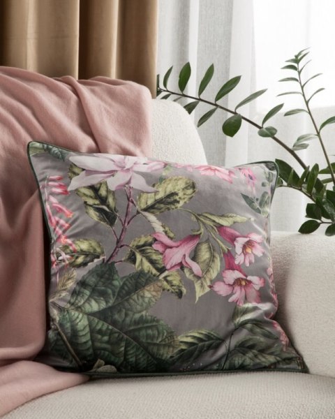 POSZEWKA VELVET 108 45 X 45 CM STALOWY POSZEWKA VELVET 108 45 X 45 CM STALOWY