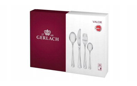 VALOR Komplet 68szt sztućców w pudełku 58CP