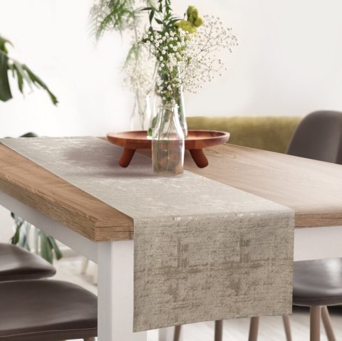 OBRUS COLETTE 40 X 140 CM ZŁOTY OBRUS COLETTE 40 X 140 CM ZŁOTY