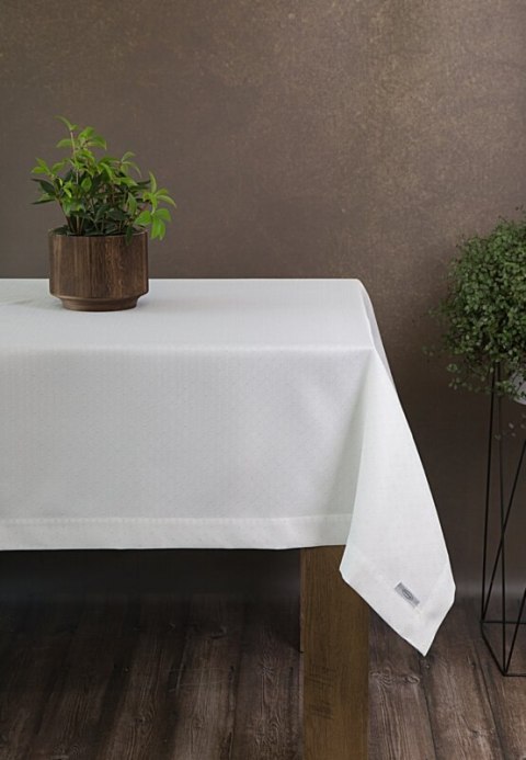 OBRUS ELLEN 140 X 220 CM BIAŁY OBRUS ELLEN 140 X 220 CM BIAŁY