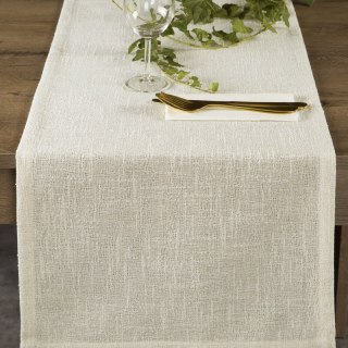 OBRUS INES 12 40 X 180 CM KREMOWY