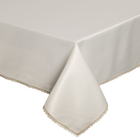 OBRUS LACE 140 X 220 CM KREMOWY OBRUS LACE 140 X 220 CM KREMOWY