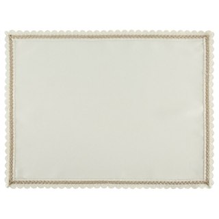 OBRUS LACE 30 X 40 CM KREMOWY