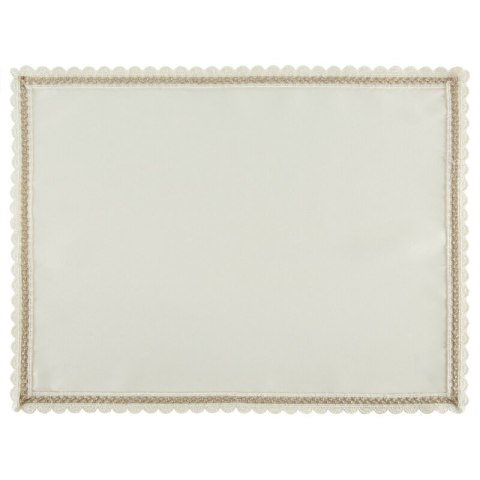 OBRUS LACE 30 X 40 CM KREMOWY OBRUS LACE 30 X 40 CM KREMOWY