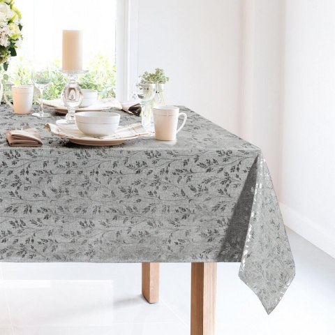OBRUS SIMONA 140 X 180 CM SREBRNY OBRUS SIMONA 140 X 180 CM SREBRNY