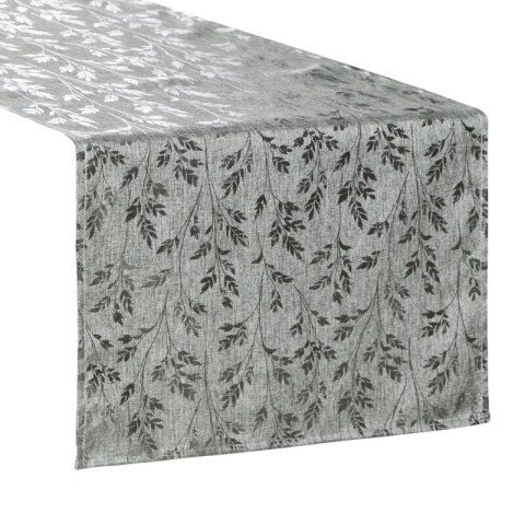 OBRUS SIMONA 40 X 140 CM SREBRNY OBRUS SIMONA 40 X 140 CM SREBRNY