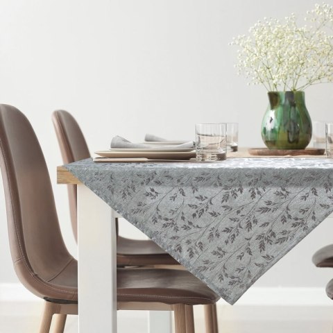 OBRUS SIMONA 85 X 85 CM SREBRNY OBRUS SIMONA 85 X 85 CM SREBRNY