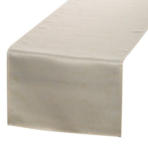 OBRUS SPARKLE 40 X 180 CM KREMOWY OBRUS SPARKLE 40 X 180 CM KREMOWY