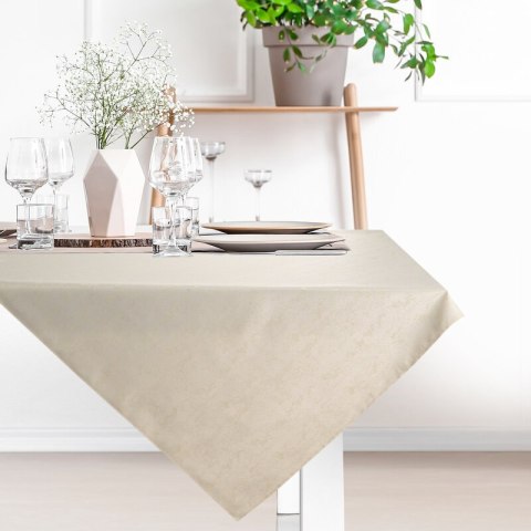 OBRUS SPARKLE 85 X 85 CM KREMOWY OBRUS SPARKLE 85 X 85 CM KREMOWY